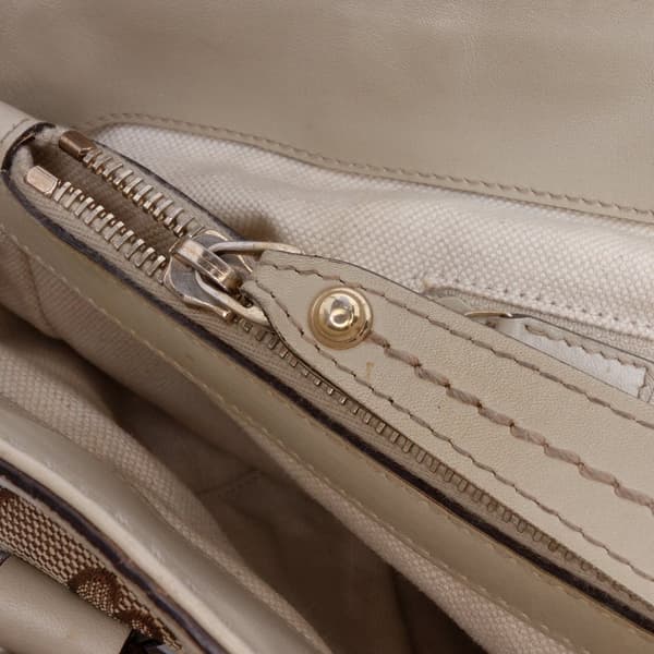 Pre-owned Gucci GG Canvas Sukey Tote Brown