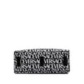 Miniatyrbilde 3 av 9: Pre-owned Versace Canvas Logo Print Tote Black