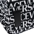 Miniatyrbilde 6 av 9: Pre-owned Versace Canvas Logo Print Tote Black