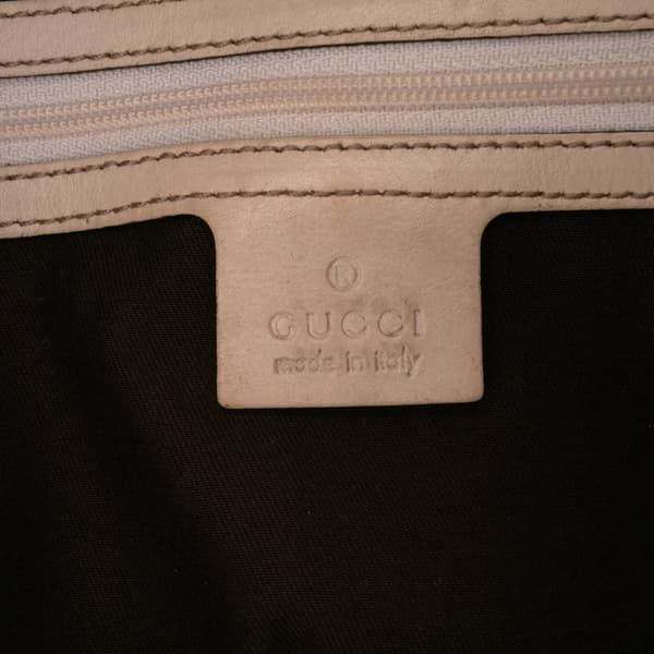 Pre-owned Gucci GG Canvas Punch Tote Brown