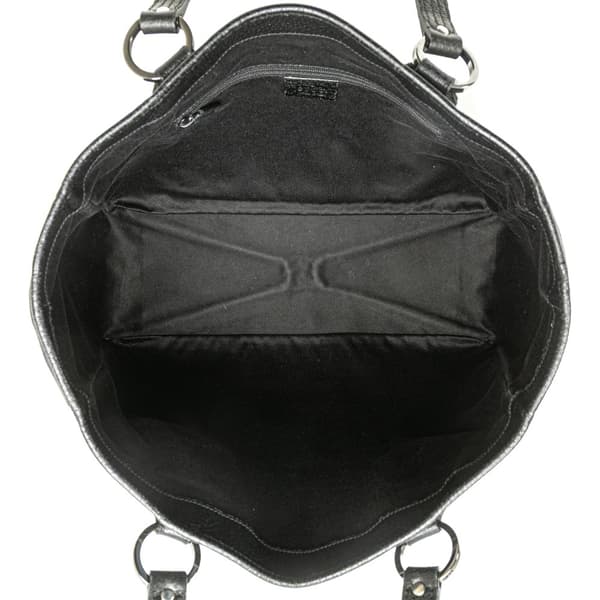 Pre-owned Gucci GG Canvas Tote Black