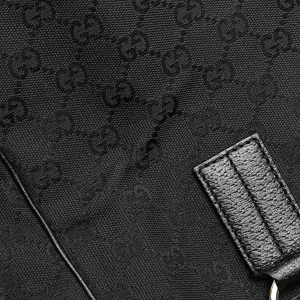 Pre-owned Gucci GG Canvas Tote Black