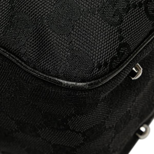 Pre-owned Gucci GG Canvas Tote Black
