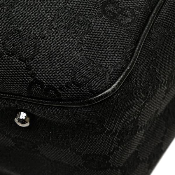 Pre-owned Gucci GG Canvas Tote Black