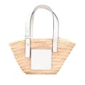 Miniatyrbillede 1 af 10: Pre-owned LOEWE Small Raffia Basket Tote Brown