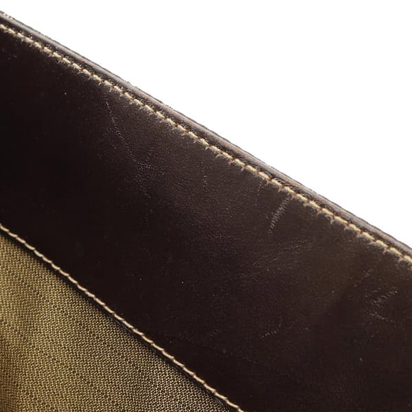 Pre-owned Fendi Zucca Canvas Tote Brown