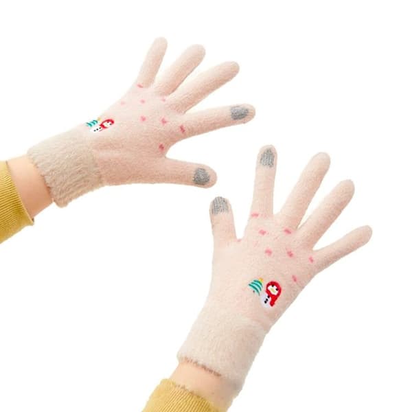Snowman Vinter Touchvantar/Handskar - Beige