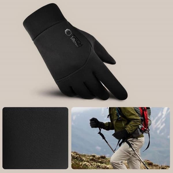 Tech-Protect WG01 Winter Touchvantar/Handskar L -  Svart