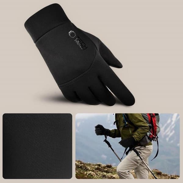 Tech-Protect WG01 Winter Touchvantar/Handskar L -  Svart