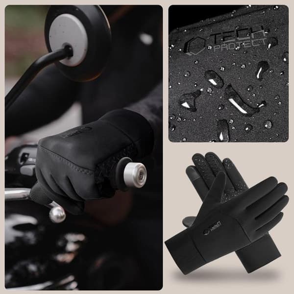 Tech-Protect WG01 Winter Touchvantar/Handskar L - Svart