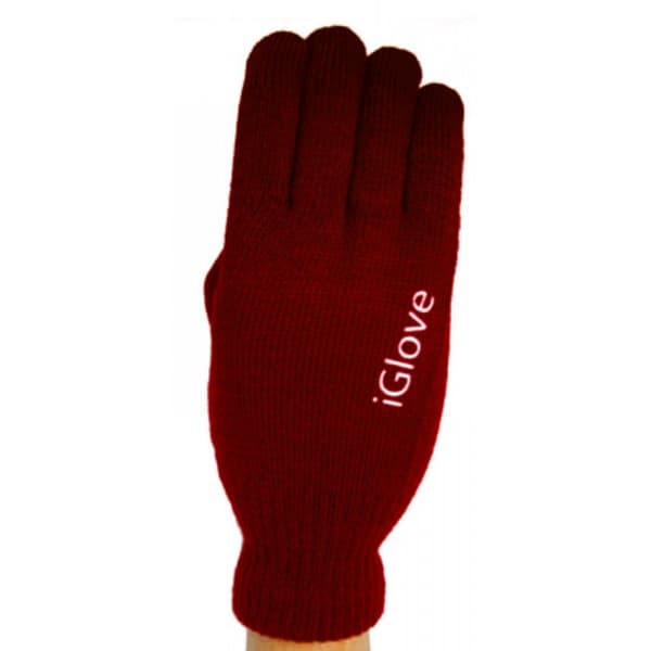 iGloves - Touch Handsker Vinrød