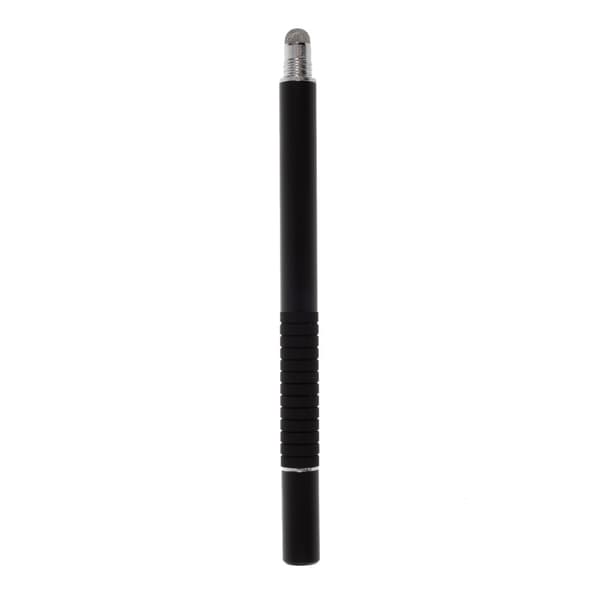 Disc Stylus Pen 2-i-1 för Touchskärmar - Svart