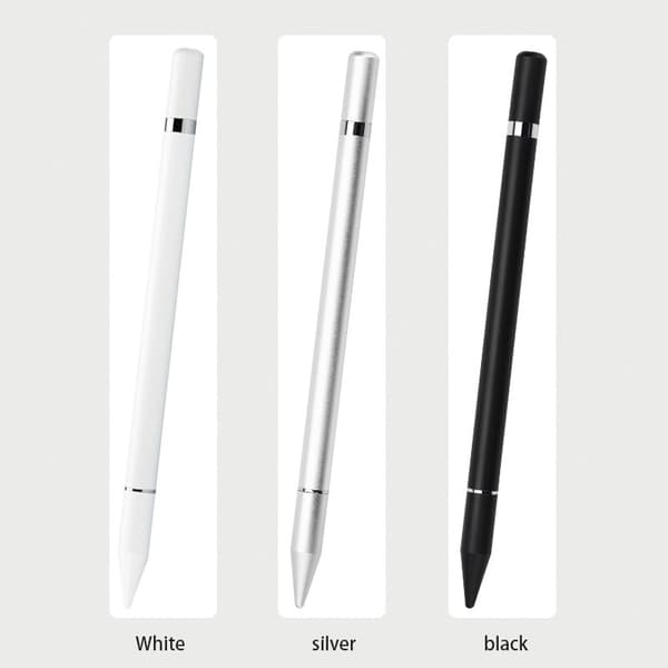INF 2 i 1 Stylus penna med skrivfunktion svart