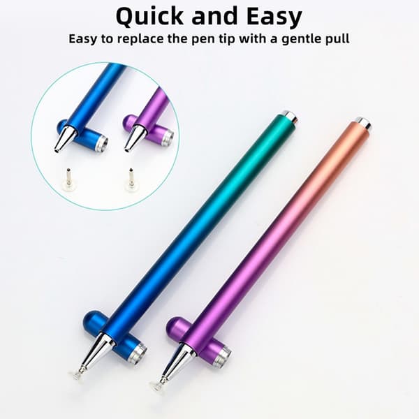 INF Magnetic Suction Stylus Pen med indbygget Nib Design Dark Blue Gradient
