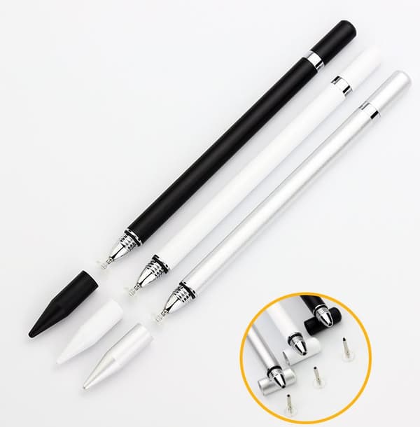 INF Universal Stylus pen 3-pak MultiColor
