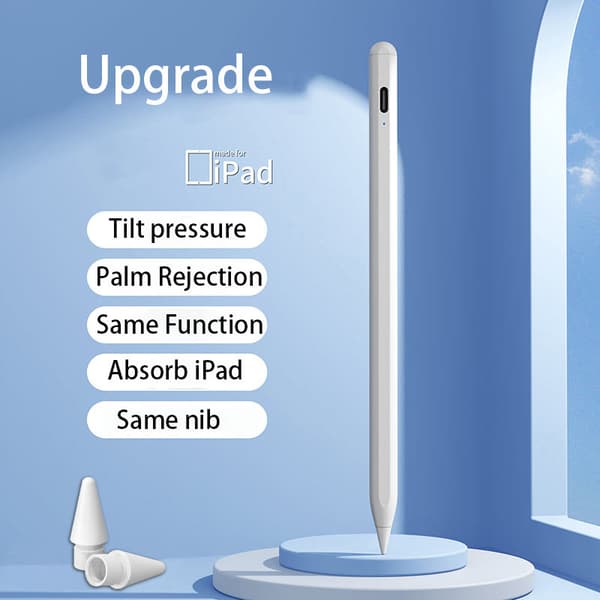 INF Universal Stylus kynä iPadille, jossa 4 kärkeä MustaiPad