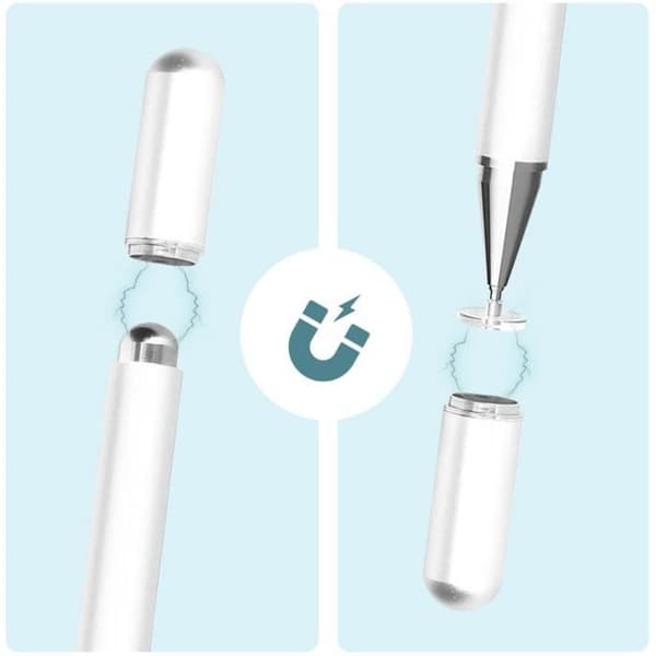 AVIZAR Universal Stylus - Ultrafin spets - För smartphone och surfplatta - Vit