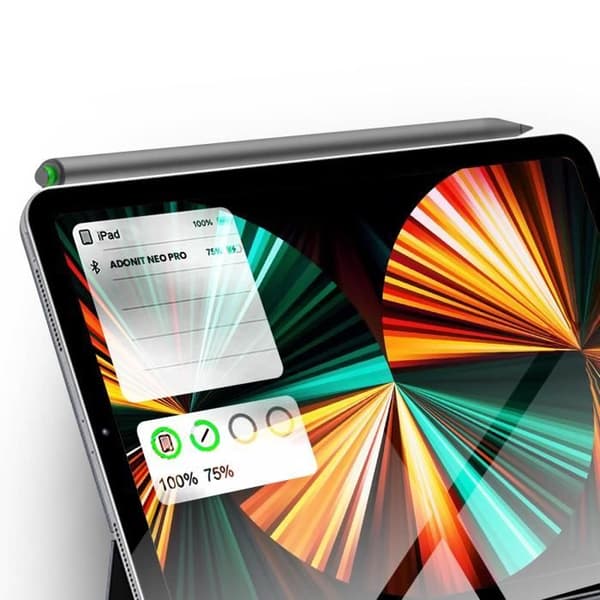 Stylet Tactile - Adonit - Neo Pro - Magnetisk Laddning - Palmavvisning - Autonomi 9h