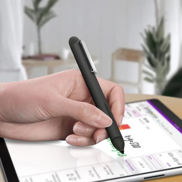 Taktile Stylus - AVIZAR - Hög Precision - 1024 Trycknivåer - Kompatibel med Microsoft- Tablets - Svart