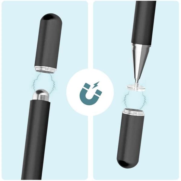 Universal Smartphone och Tablet Stylus - AVIZAR - Ultrafin spets Hög precision - Svart