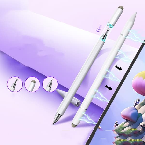 INF 3-i-1 kapacitiv Stylus Magnetic kompatibel med Apple/Huawei/Xiaomi/Samsung