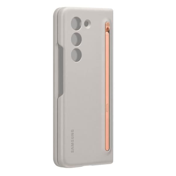 Originalfodral för Samsung Galaxy Z Fold 5 Rigid Integrated S Pen Cream