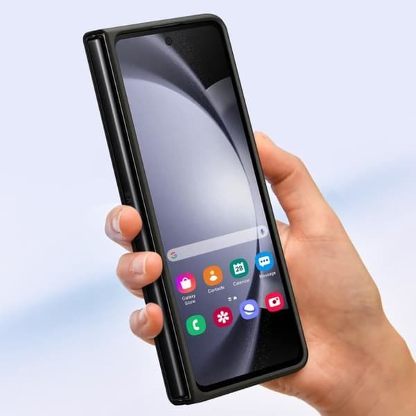 Originalfodral för Samsung Galaxy Z Fold 5 Rigid Integrated S Pen Svart