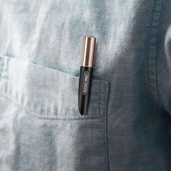 Touchscreen Stylus - Adonit - Jot Pro 4 - Hög Precision - Transportklämma - Svart