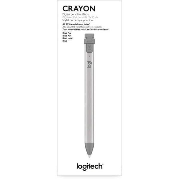 Mångsidig Digital Stylus - LOGITECH - För iPad (alla 2018-modeller och senare) - Grå