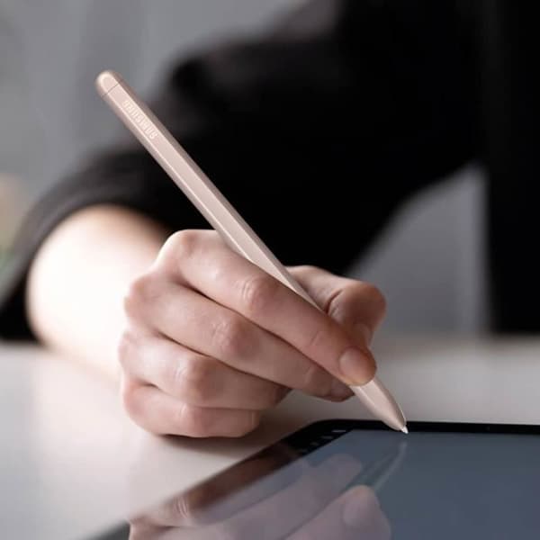 S Pen Stylus - Samsung - Galaxy Tab S7 FE - Fin spets 0,7 mm - 4096 trycknivåer - Rose Gold