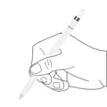 Miniatyrbilde 2 av 2: INF Silikon beskyttelseshylsesett for Apple Pencil