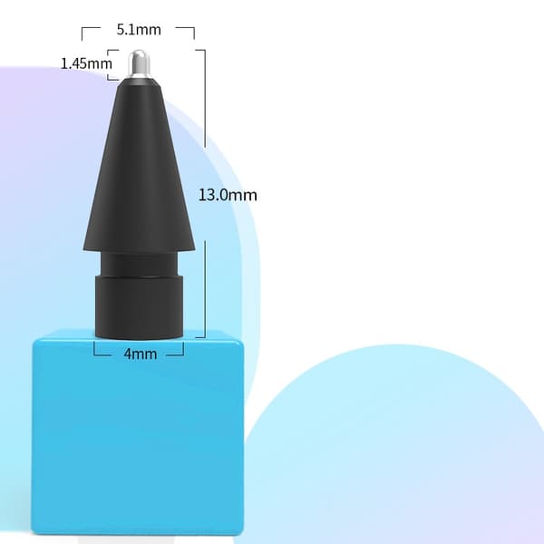 INF 4 Pack Apple Pencil Tips Pen Erstatningsspidser