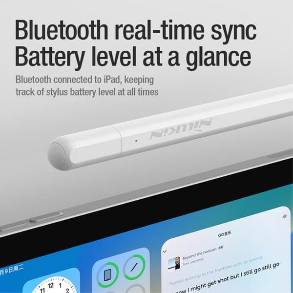 NILLKIN iSketch S3 kapacitiv pen til iPad Stylus 10H batteri
