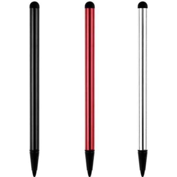 Universal stylus - mosakog - 3st - Kompatibel iPhone, iPad, Samsung - Gummi - Olika färger