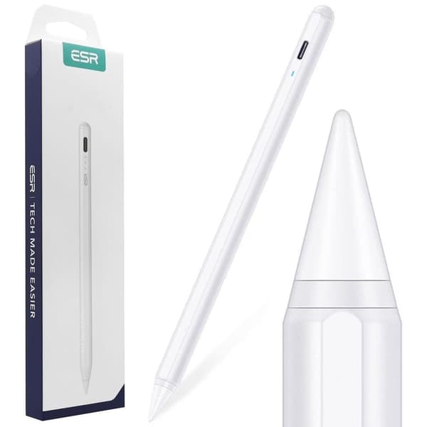ESR DIGITAL+ MAGNETISK STYLUS PENN IPAD HVIT