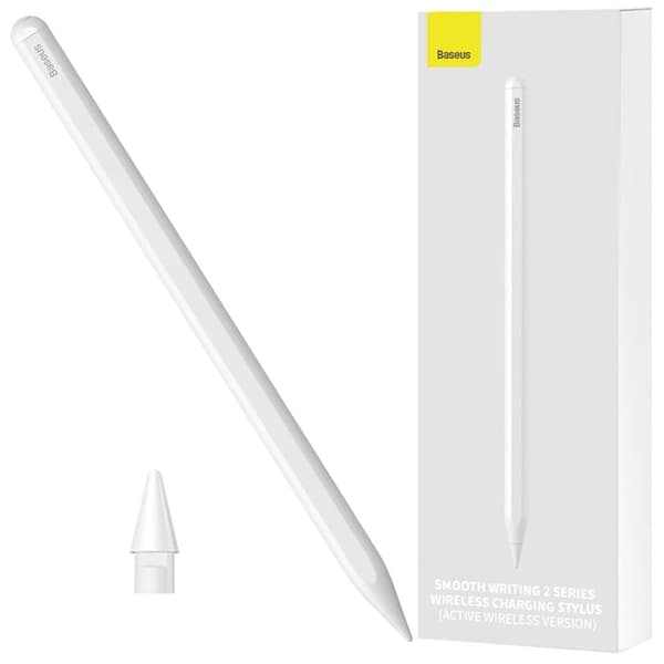 Baseus Smooth Writing 2 Series Dual Charging aktiv penn - hvit