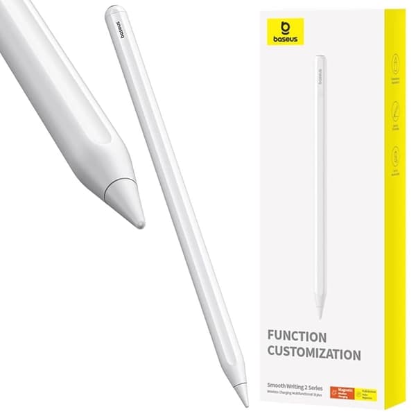 Baseus Smooth Writing 2 aktiv stylus for iPad med utskiftbar spiss - hvit