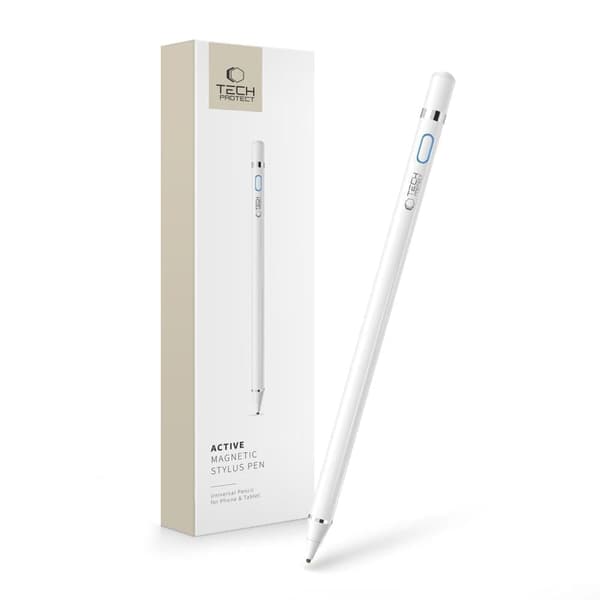TECH-PROTECT ACTIVE STYLUS PENNN HVIT