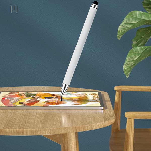INF 2-i-1 Stylus Penna för Pekskärmar (Dubbel Gummispets)