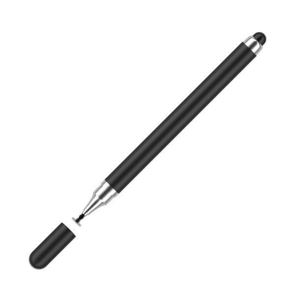 2-i-1 Stylus-penn for berøringsskjermer (dobbel gummitupp)