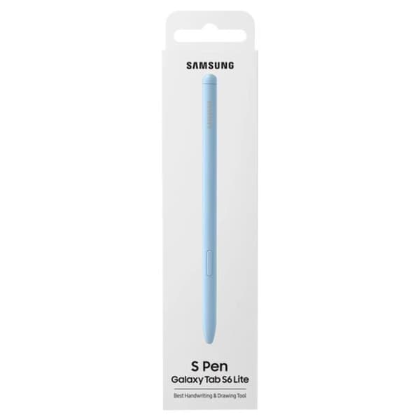 S Pen för Samsung S6 Lite High Precision och Fluid Stylus Original Samsung Light Blue