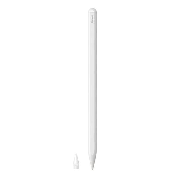 Stylet med palmavvisnings- och lutningsfunktioner - Baseus Smooth Writing 2-serien (SXBC060102) - Vit