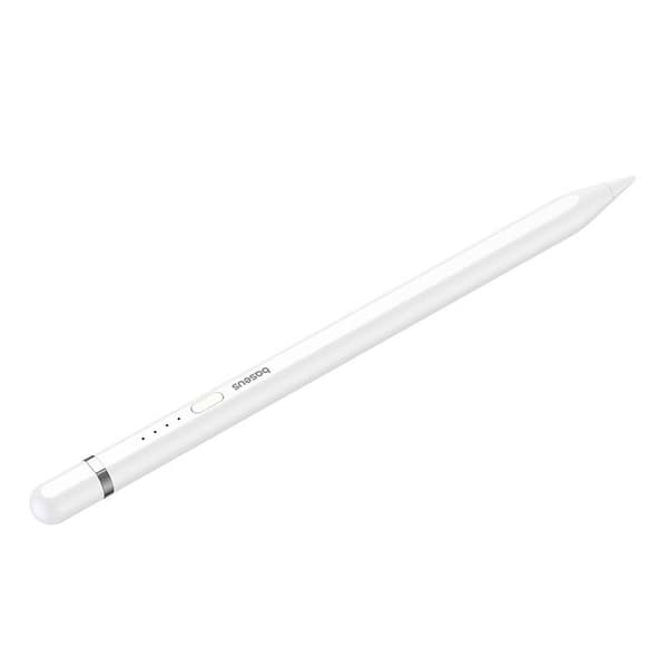 Active stylus Baseus Smooth Writing Series med trådløs lading, lightning (hvit)