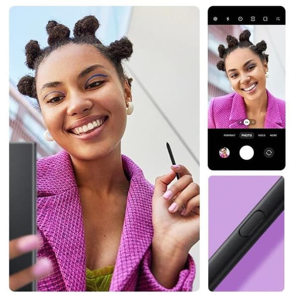 Stylet S-Pen - Samsung - Galaxy S25 Ultra - Svart - Air Action - Air Command