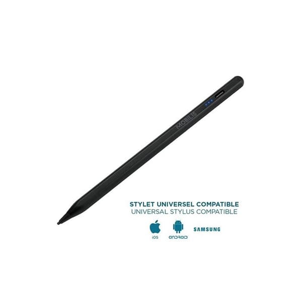 Universell stylus - MOBILIS - Kompatibel med iOS och Android - Perfekt precision - Autonomi 10h - Snabbladdning