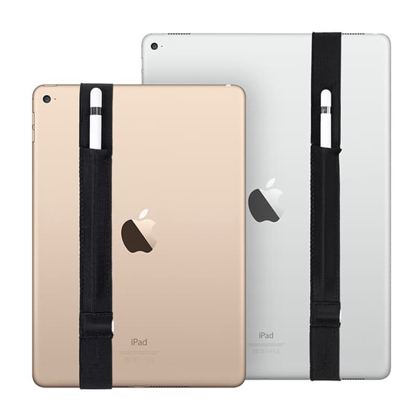 INF Apple Pencil -kynän elastinen suojus, Stylus-kynän suojus, musta  9.7 inch