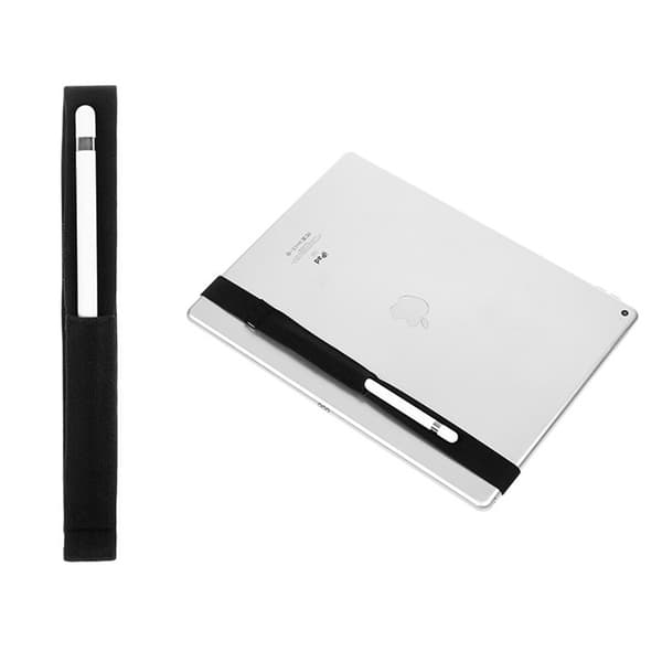 INF Apple Pencil -kynän elastinen suojus, Stylus-kynän suojus, musta  9.7 inch