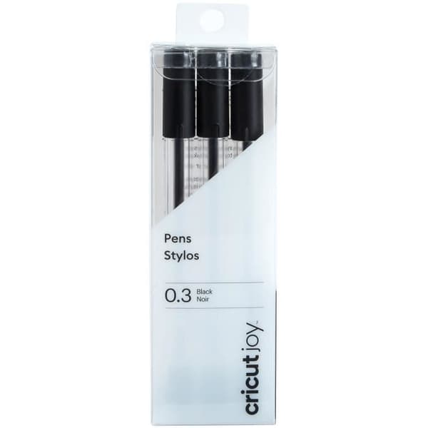 Stylo - Cricut - Joy - Extra Fin - 3/Pkg - Svart