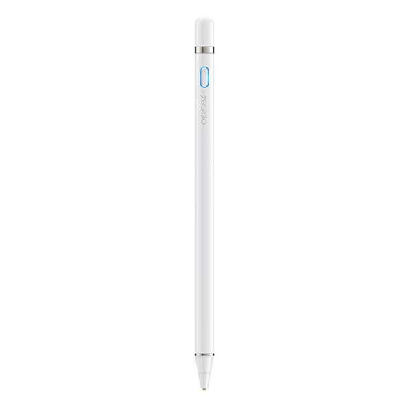 Stylet Capacitiv, 140mAh, Micro-USB, för Android, iOS - Yesido (ST05) - Vit
