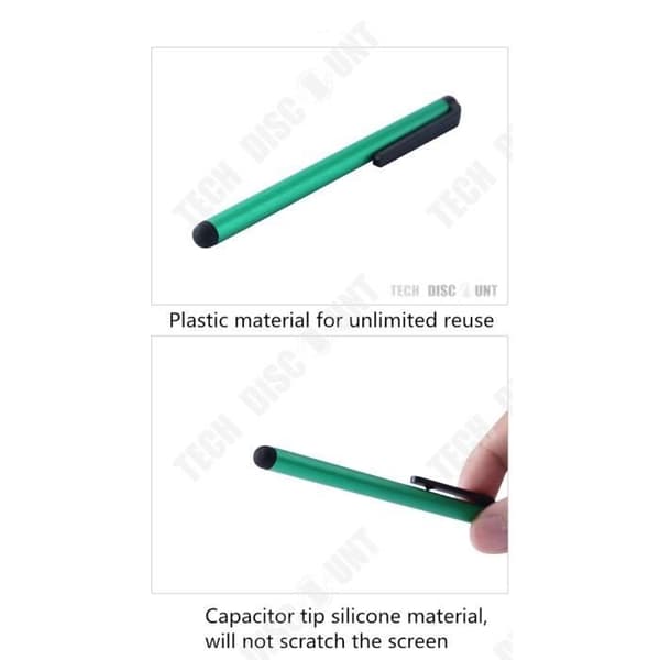 TD® 10 st Metall Stylus Pennor Grafisk Tablet Touch Bluetooth Skriva Markering Ritning Färger Mobiltelefon Skärm